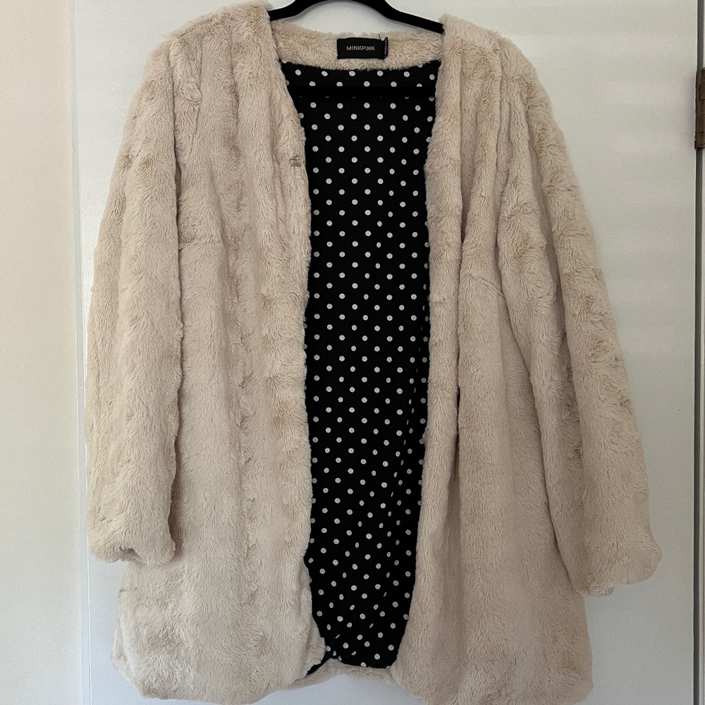 MINKPINK Fur Coat